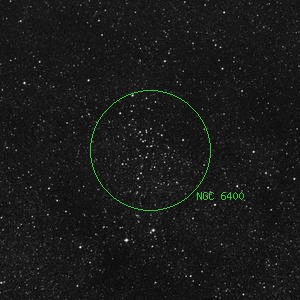 DSS image of NGC 6400