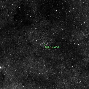 DSS image of NGC 6404