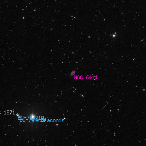 DSS image of NGC 6414