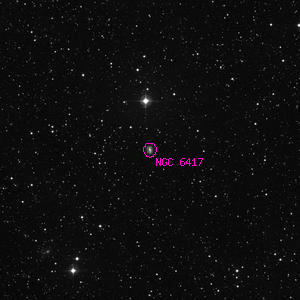 DSS image of NGC 6417