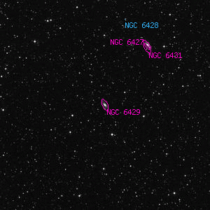 DSS image of NGC 6429