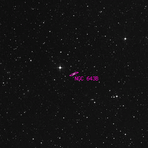 DSS image of NGC 643B