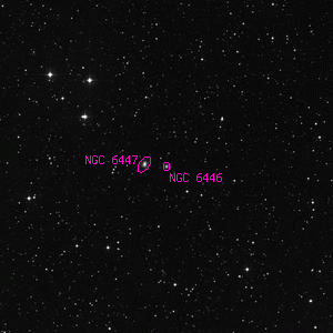 DSS image of NGC 6446