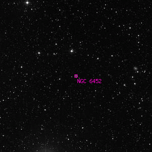 DSS image of NGC 6452