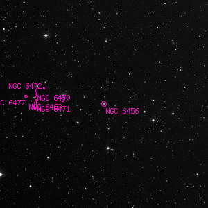 DSS image of NGC 6456