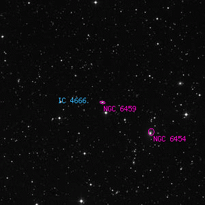 DSS image of NGC 6459