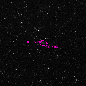 DSS image of NGC 6467