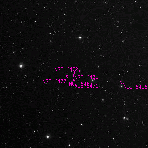 DSS image of NGC 6470