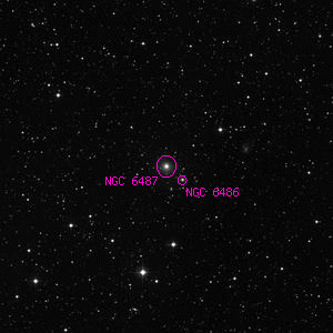 DSS image of NGC 6487