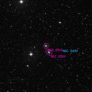 DSS image of NGC 6501