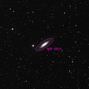 DSS image of NGC 6503