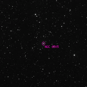 DSS image of NGC 6505