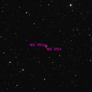 DSS image of NGC 6510