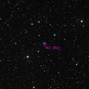 DSS image of NGC 6513