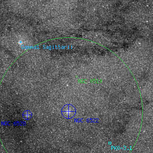 DSS image of NGC 6519