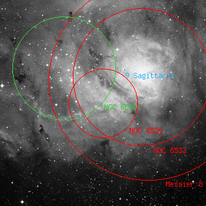 DSS image of NGC 6526