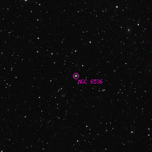 DSS image of NGC 6536