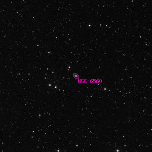 DSS image of NGC 6560