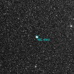 DSS image of NGC 6563