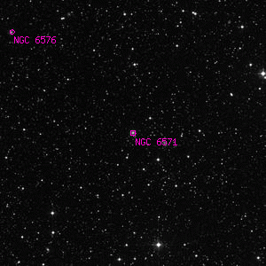 DSS image of NGC 6571