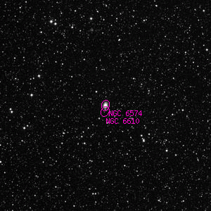 DSS image of NGC 6574