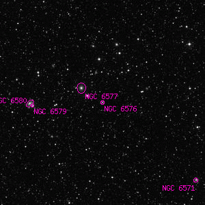 DSS image of NGC 6576