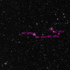 DSS image of NGC 6579