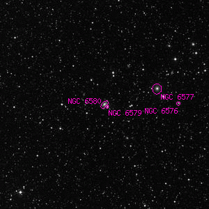 DSS image of NGC 6580
