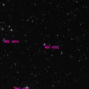 DSS image of NGC 6592