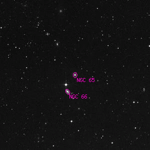DSS image of NGC 65