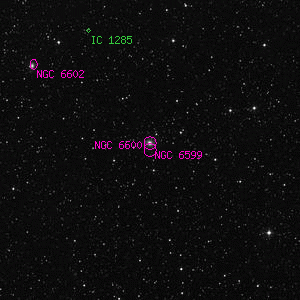 DSS image of NGC 6600