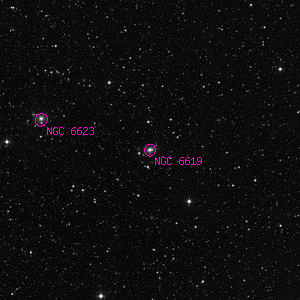 DSS image of NGC 6619