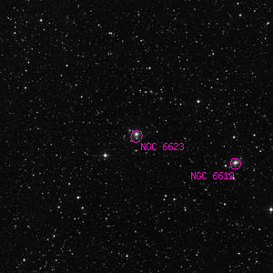 DSS image of NGC 6623