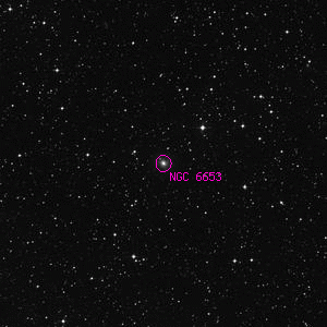 DSS image of NGC 6653