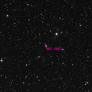DSS image of NGC 6662