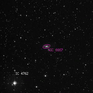 DSS image of NGC 6667