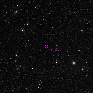 DSS image of NGC 6669