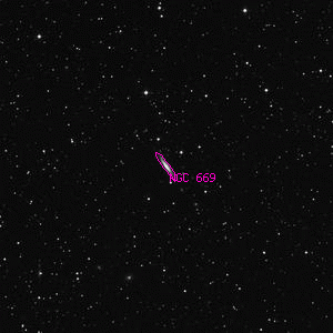 DSS image of NGC 669