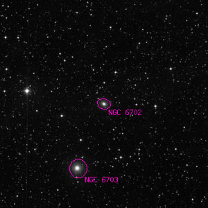 DSS image of NGC 6702
