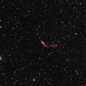 DSS image of NGC 6725