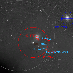 DSS image of NGC 6727