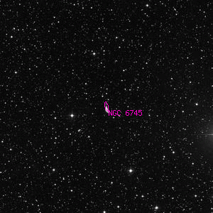DSS image of NGC 6745