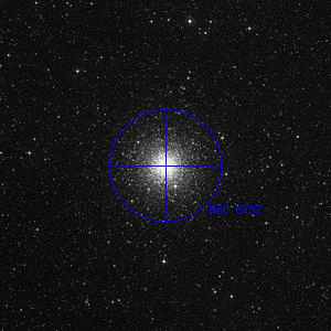 DSS image of NGC 6752
