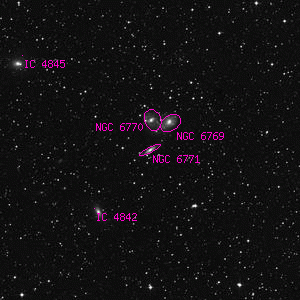 DSS image of NGC 6771