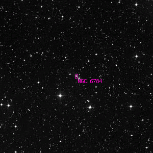DSS image of NGC 6784