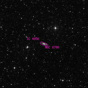 DSS image of NGC 6788