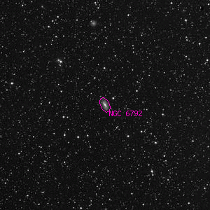 DSS image of NGC 6792