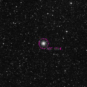 DSS image of NGC 6814