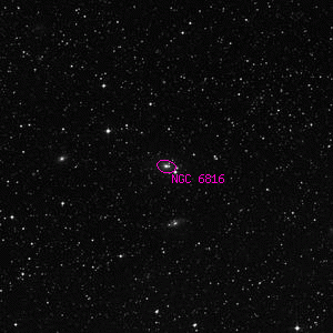 DSS image of NGC 6816