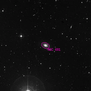 DSS image of NGC 681